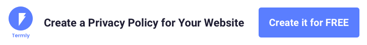 Termly: create a privacy policy for your website