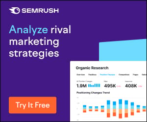 Semrush: analyze rival marketing strategies