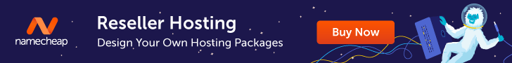 Namecheap Reseller Hosting: design your own hosting packages